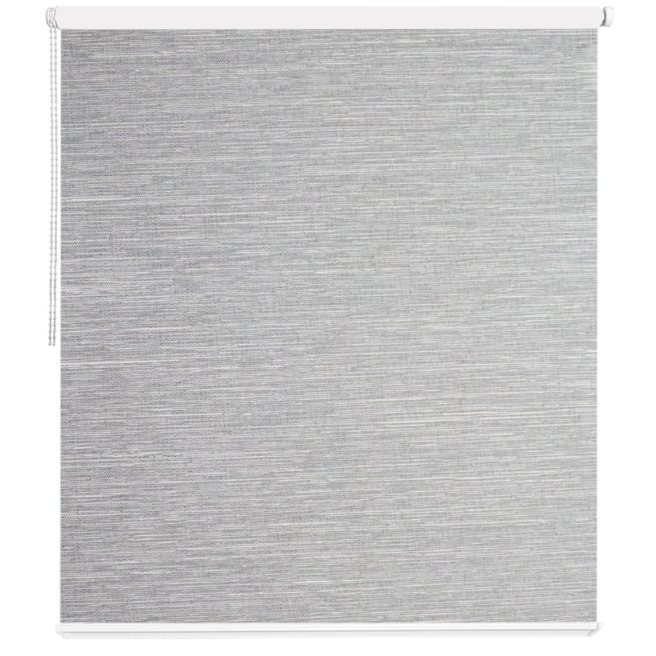 CORTINA ROLLER BLACKOUT TEXTIL RÚSTICO GRIS 220CMANCHO X 190CMALTO
