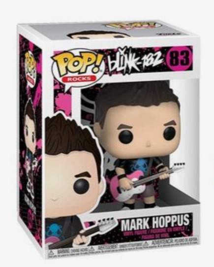 FUNKO POP ROCK BLINK 182 HANDPICKED MARK HOPPUS 4'