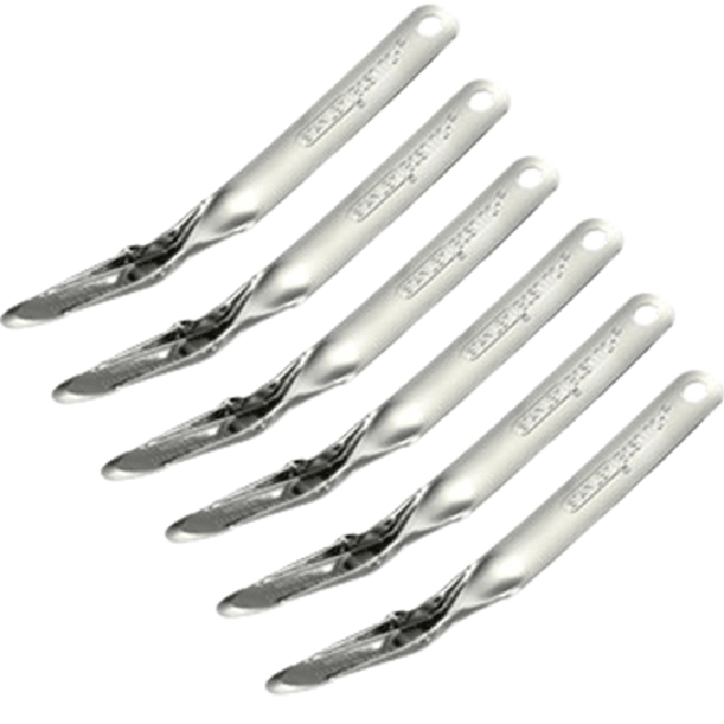 Bostitch G2K Spoon Staple Remover Silver Pack 6