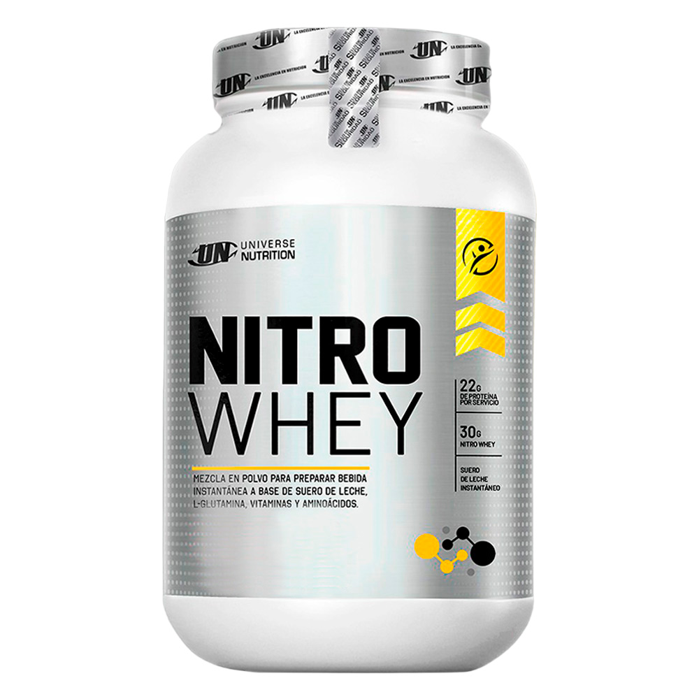 PROTEÍNA UNIVERSE NUTRITION NITRO WHEY 1.1KG COOKIES Y CREAM + SHAKER