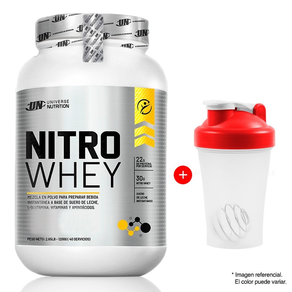 NITRO WHEY 1.1 KG VAINILLA MÁS SHAKER