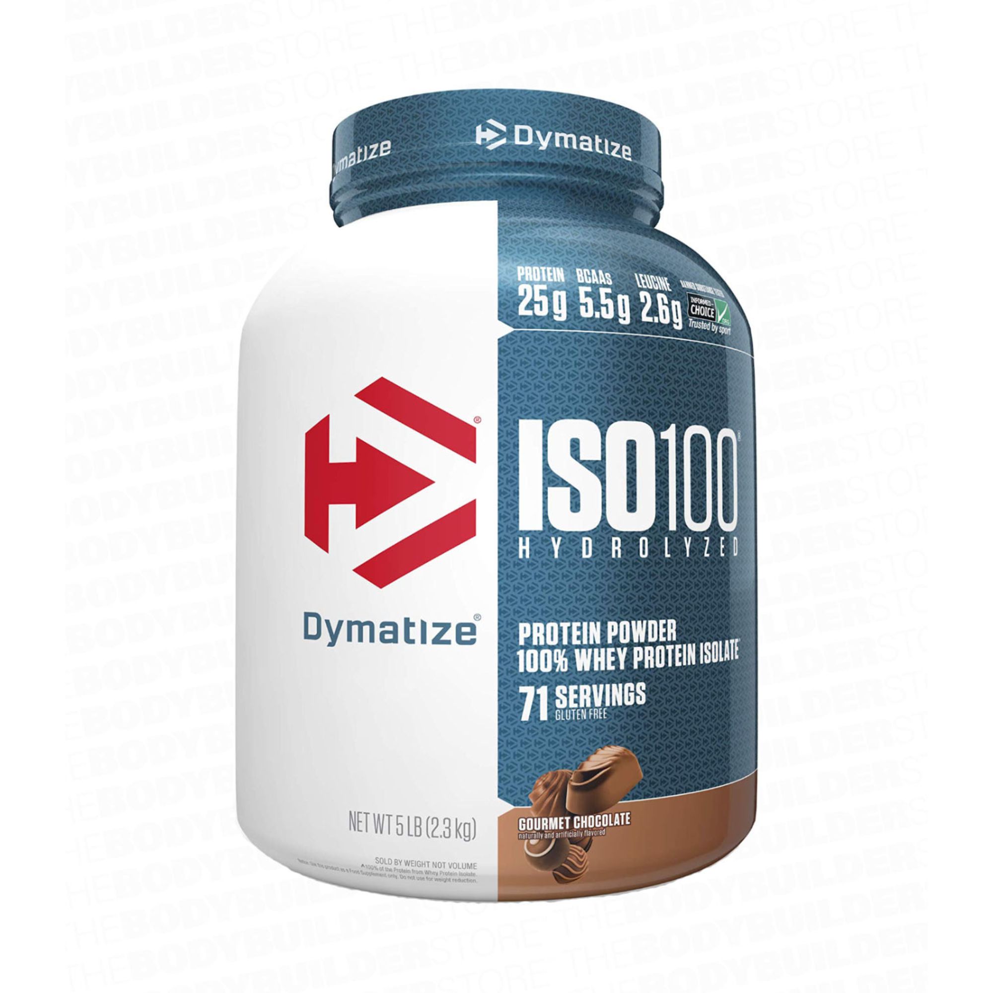 PROTEÍNA AISLADA ISO 100 3LB CHOCOLATE - DYMATIZE