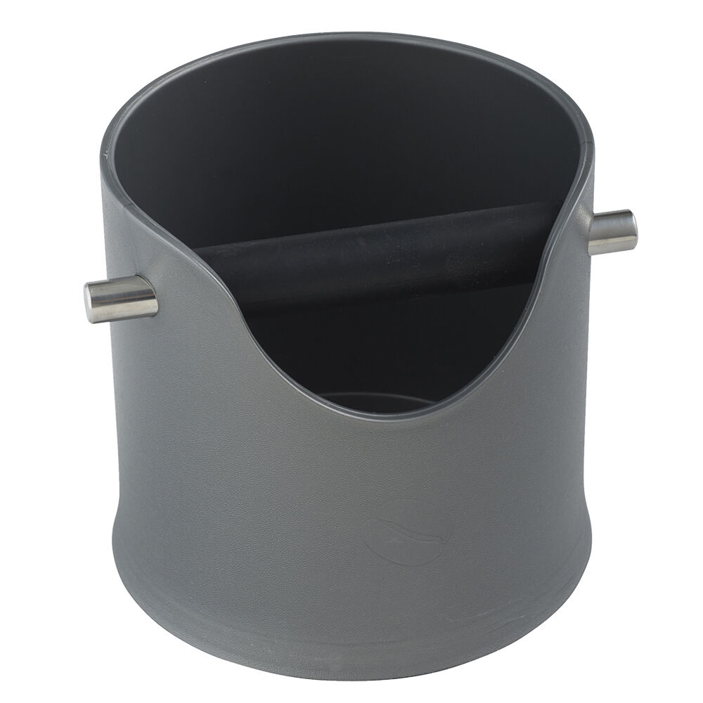 Crema Pro Polypropylene Knock Bin Coffee Grinds Waste Tamper Tube 110mm (Grey)