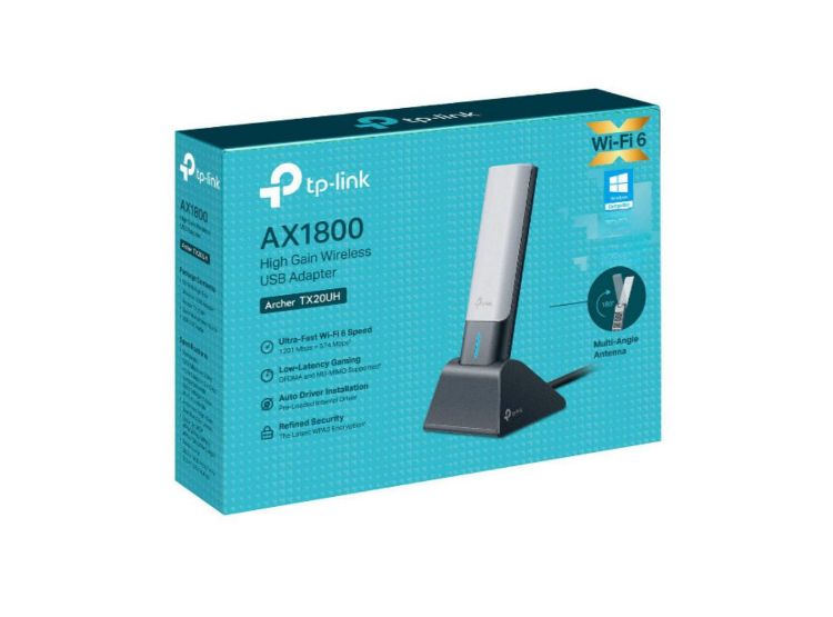 TP-LINK - ADAPTADOR USB ARCHER TX20UH WIRELESS AX1800