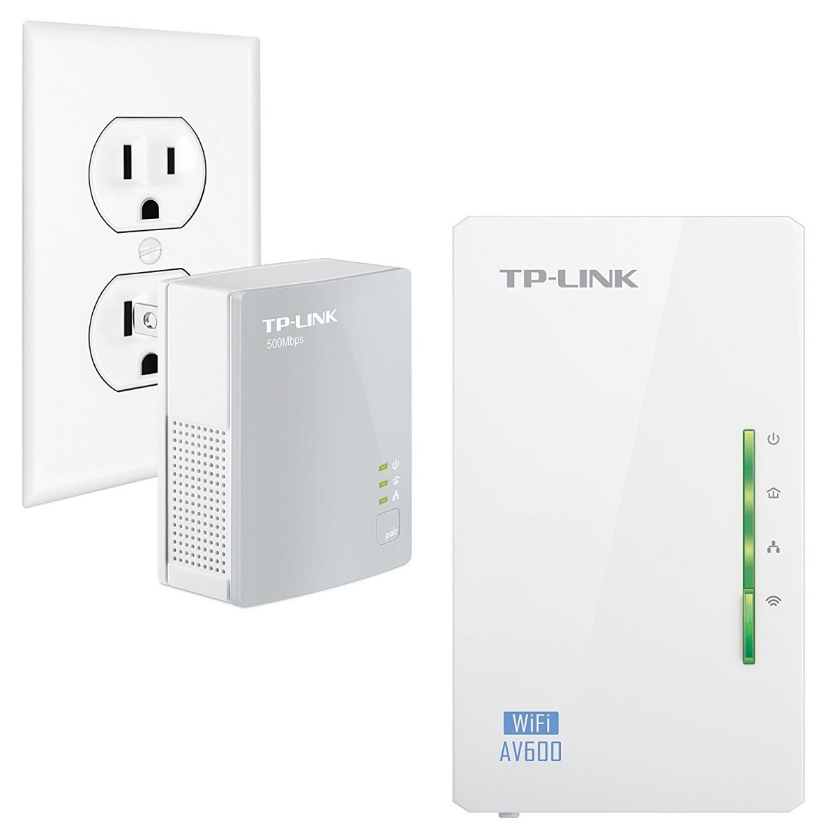 TP-LINK - POWERLINE TL-WPA4220 KIT AV600 300MBPS