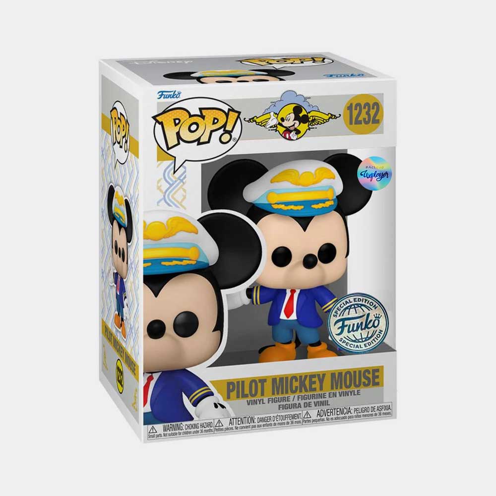 FUNKO POP! DISNEY:  MICKEY MOUSE - PILOT MICKEY MOUSE