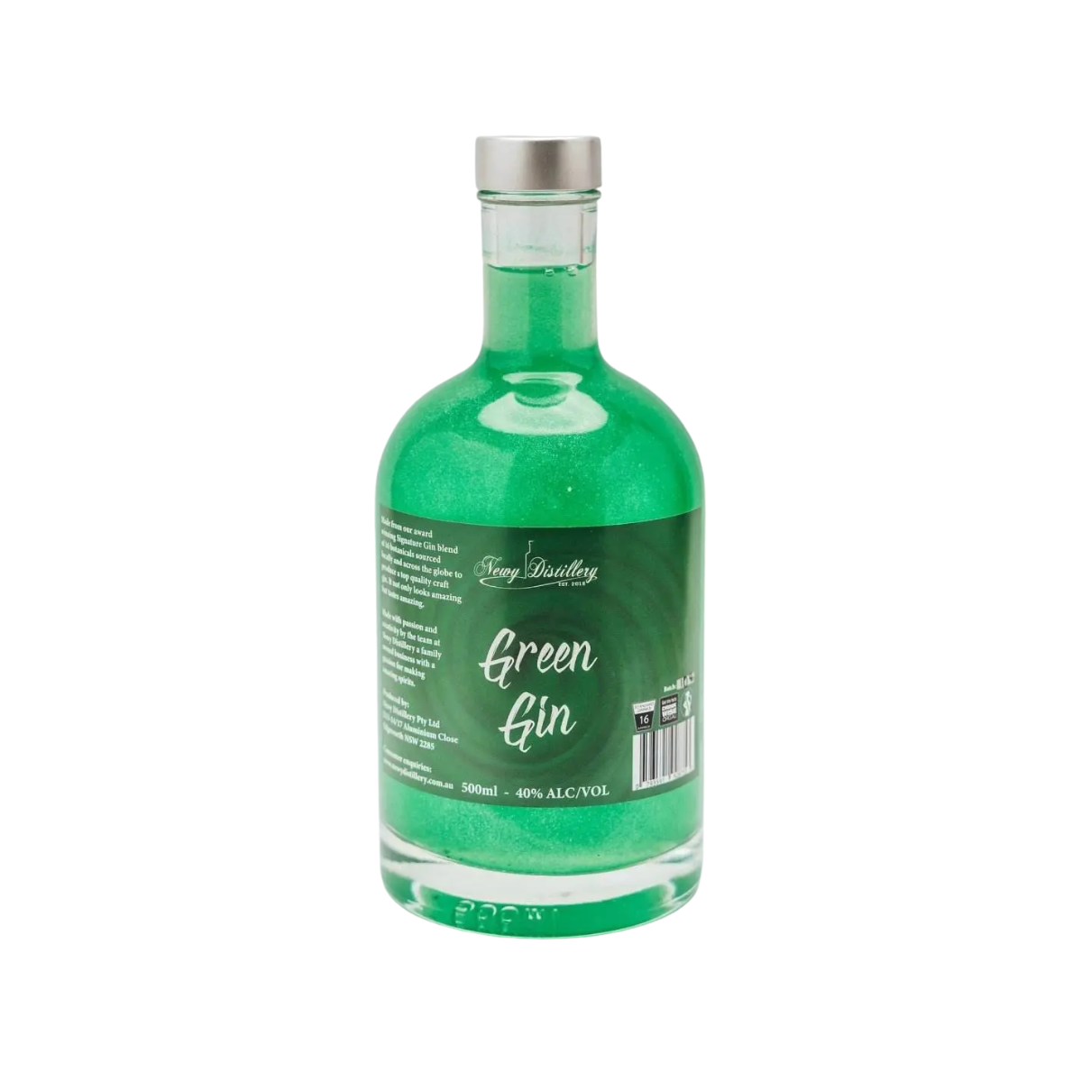 Newy Distillery Green Shimmer Gin 500ml