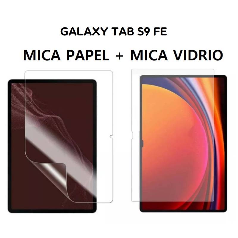 MICA MATE PAPEL Y VIDRIO SAMSUNG GALAXY TAB S9 FE 2023