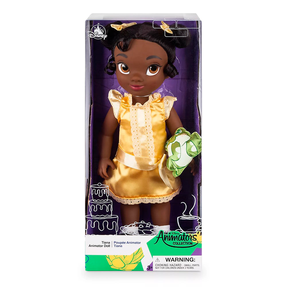 MUÑECA DISNEY STORE ANIMATORS COLLECTION PRINCESA TIANA