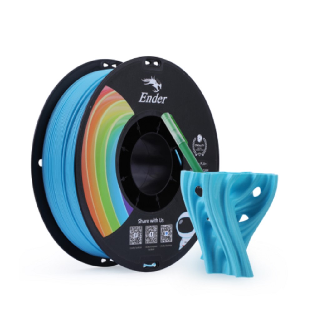 FILAMENTO 3D ENDER-PLA+ 1.75MM 1KG CREALITY AZUL