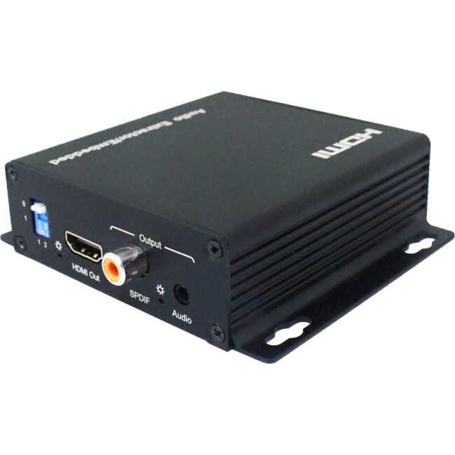 Pro2 HDMI Audio Inserter/Extractor, 18Gbps Embedder, 4K@60Hz 4:4:4