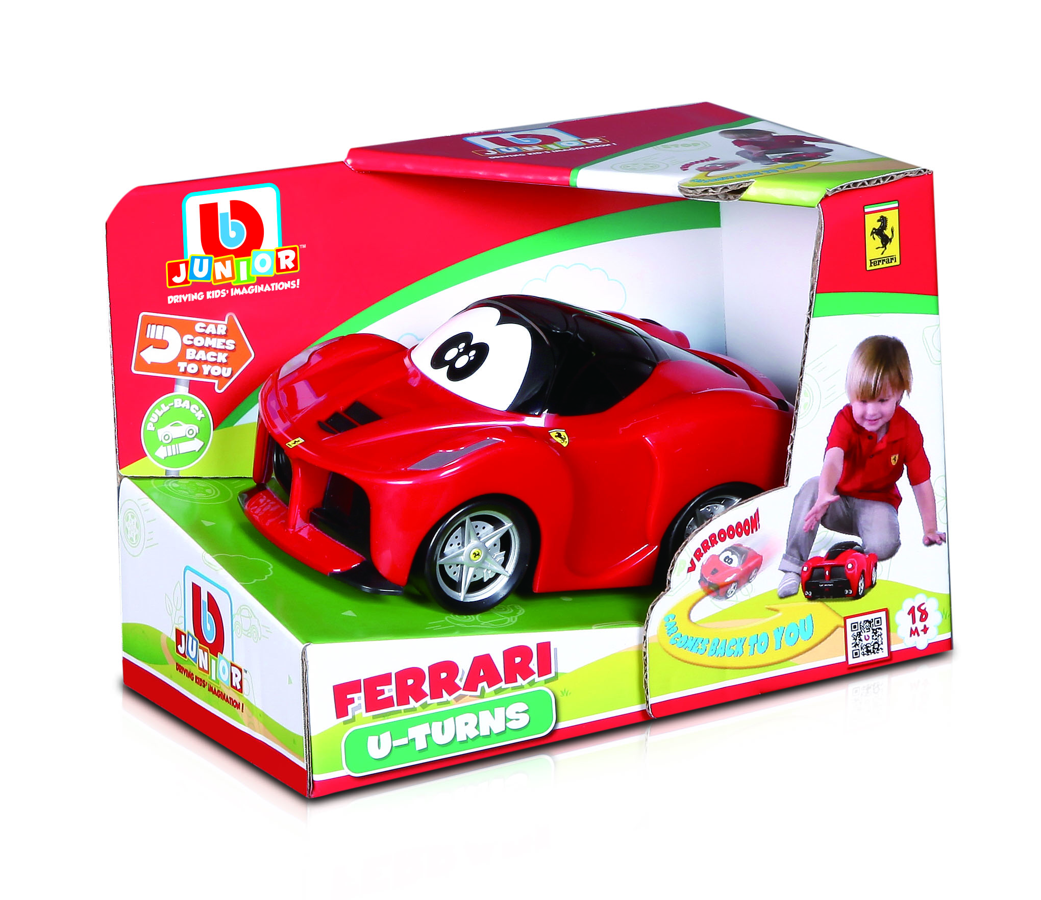 BB JUNIOR FERRARI VUELTAS EN U