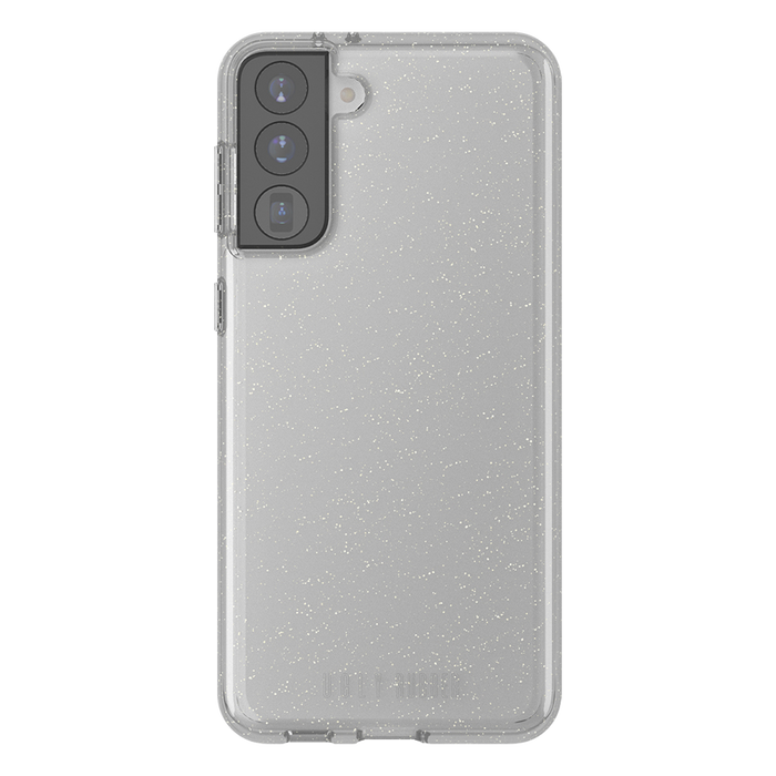 Ugly Rubber Samsung s21 Plus Vogue Glitter Infused Armor Case (Clear)
