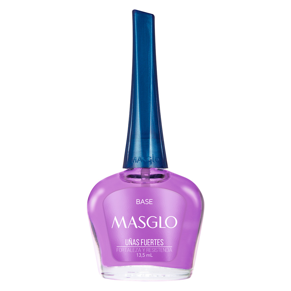 BASE UÑAS FUERTES + MATRIMONIO + BRILLO GEL TOP MASGLO  + REMOVEDOR CON FRAGANCIA