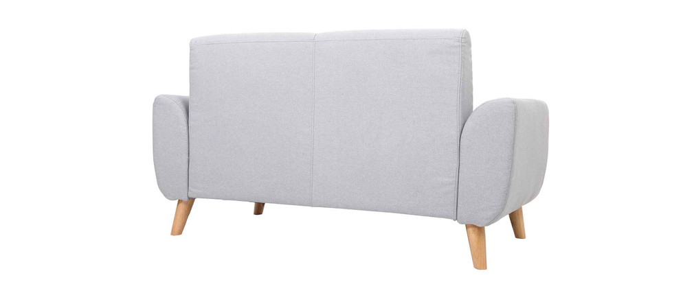 SOFA 2 CUERPOS RON GRIS