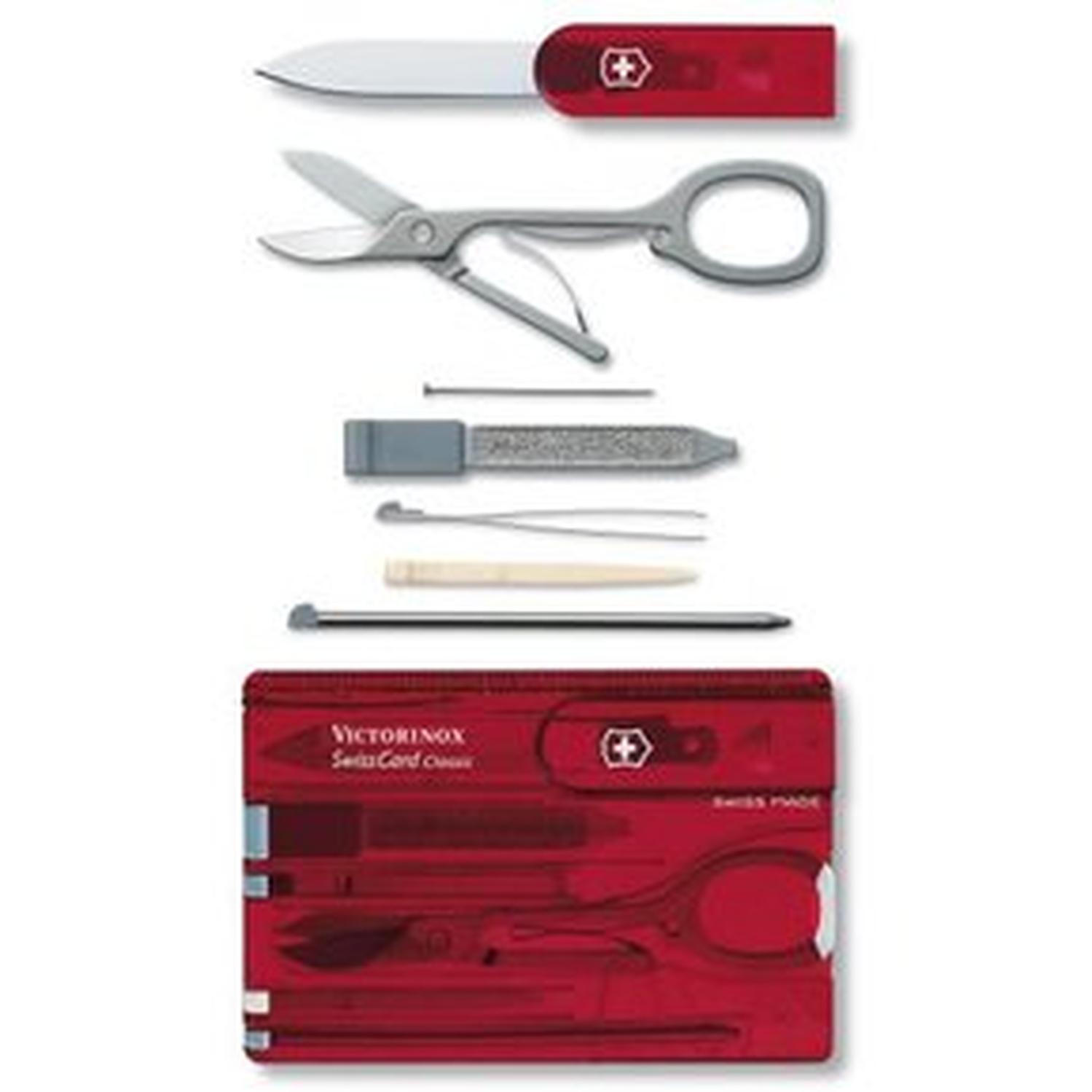 SWISSCARD CLASSIC VICTORINOX ROJO