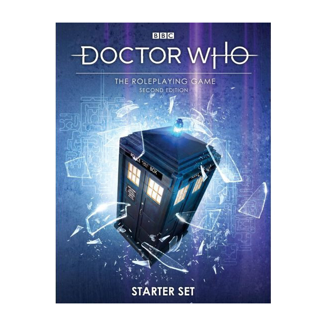 Cubicle 7 Dr Who The RPG Starter Set 2nd Edition Kids/Family Tabletop Game 14y+