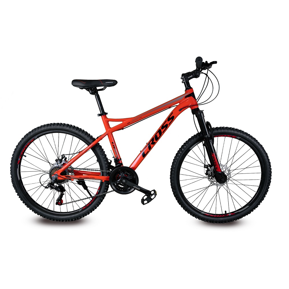 CROSS BICICLETA MTB GT 21V ALUM ARO 26' RED/BLACK