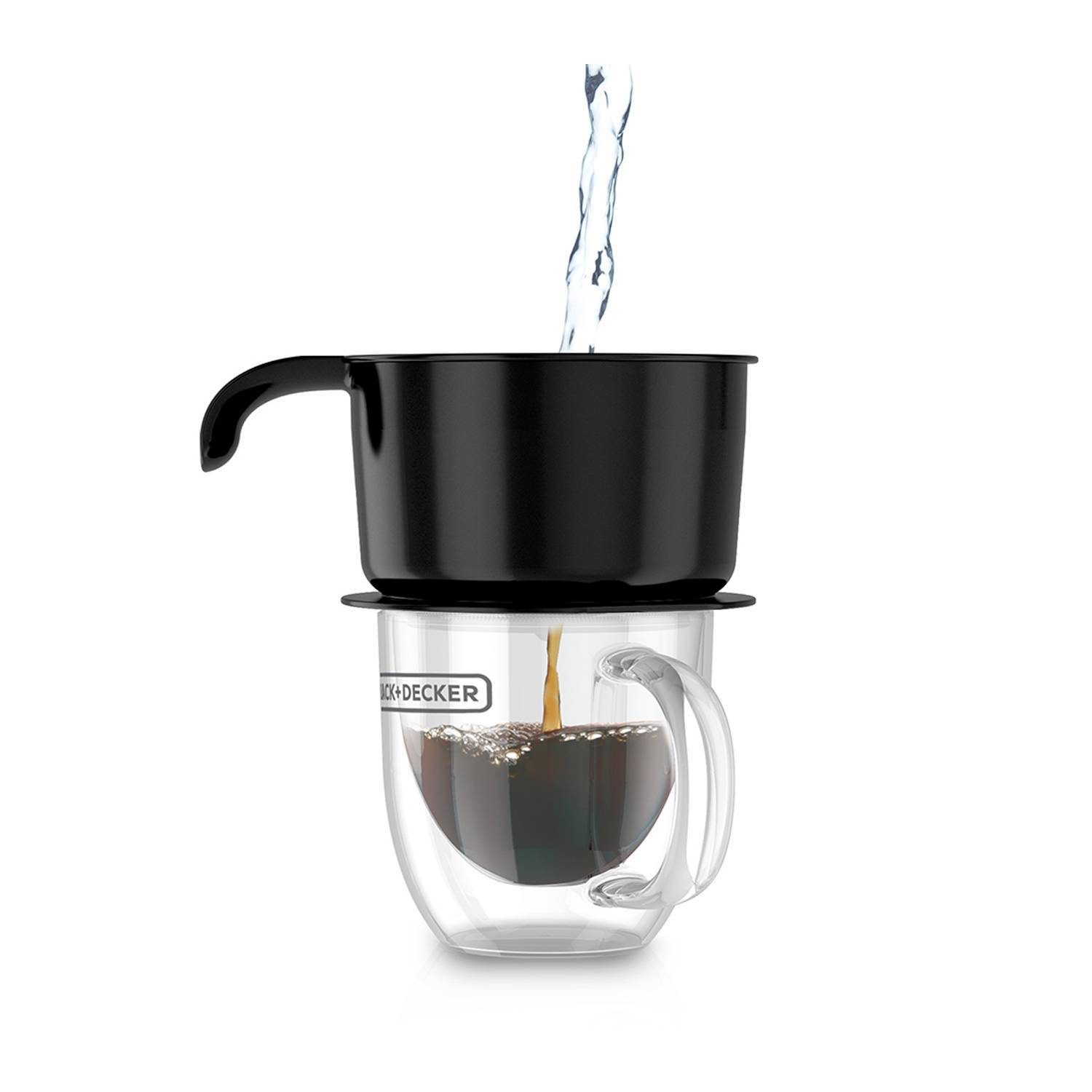 CAFETERA 4 EN 1 BLACK Y DECKER CM0755S 5 TAZAS