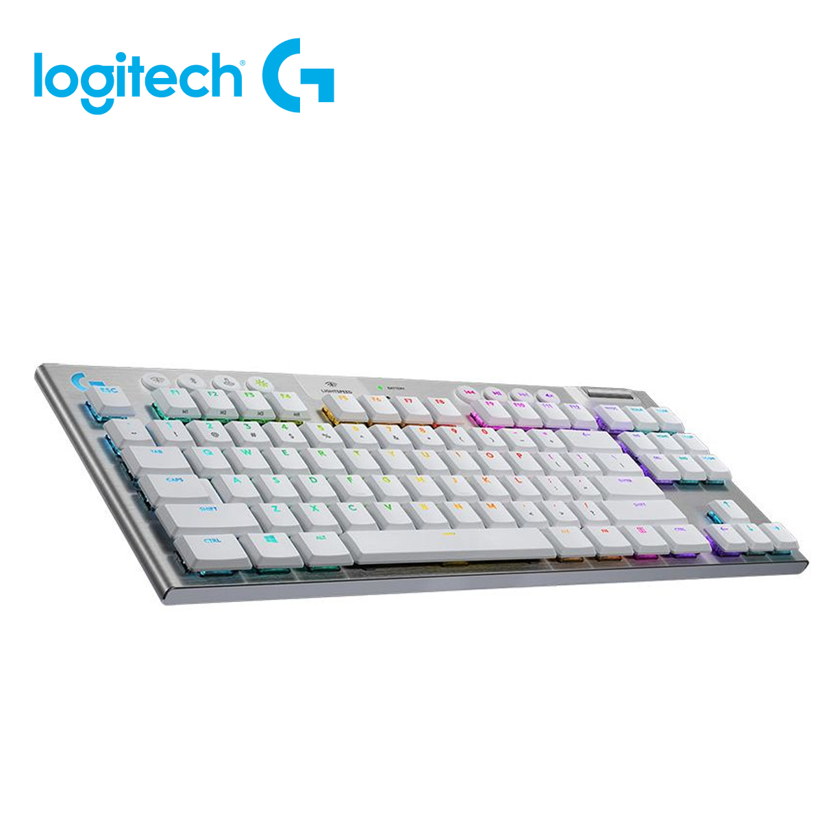 TECLADO LOGITECH G915 TKL ILUMINACIÓN RGB MECÁNICO WHITE