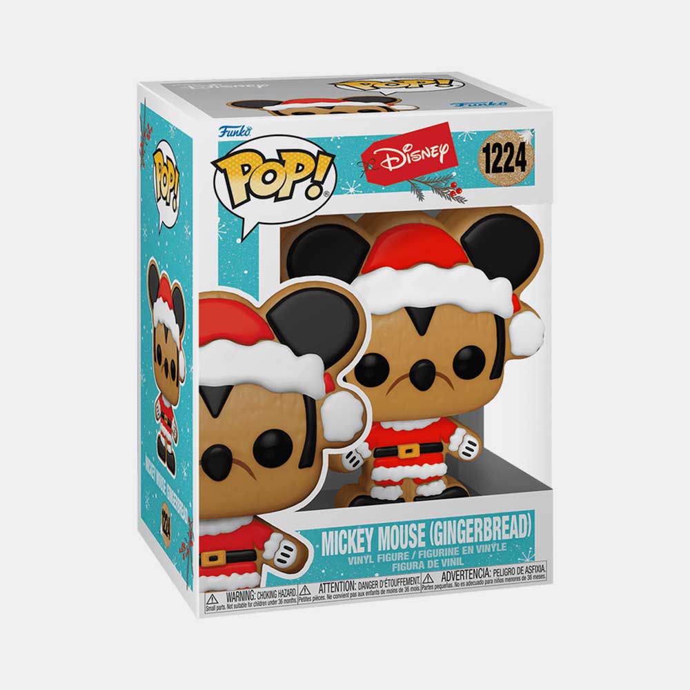 FUNKO POP! DISNEY: HOLIDAY - MICKEY MOUSE (GINGERBREAD)