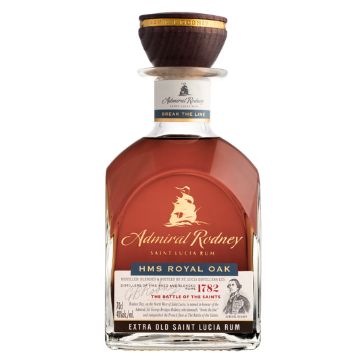 Admiral Rodney Royal Oak Rum 700ml