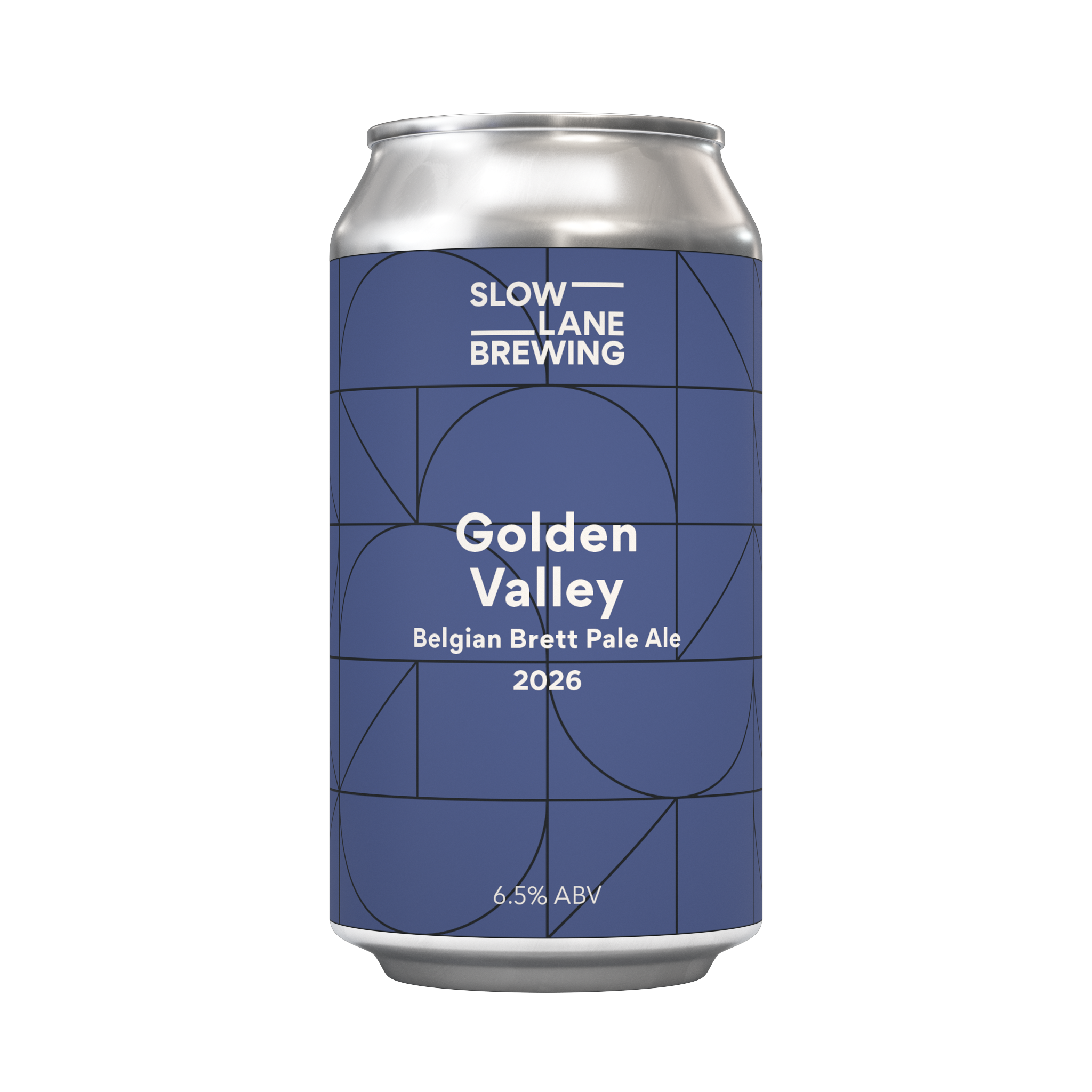 Slow Lane Brewing Golden Valley Belgian Brett Pale Ale 375ml