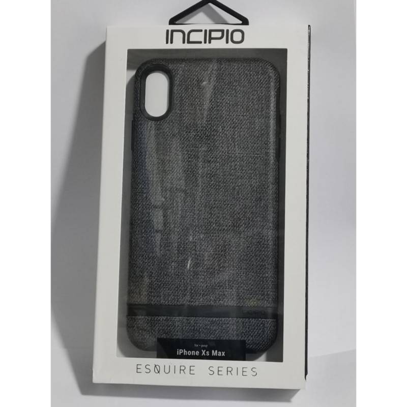 ESTUCHE CASE IPHONE XS MAX - INCIPIO NUEVO-TELA-CAJA