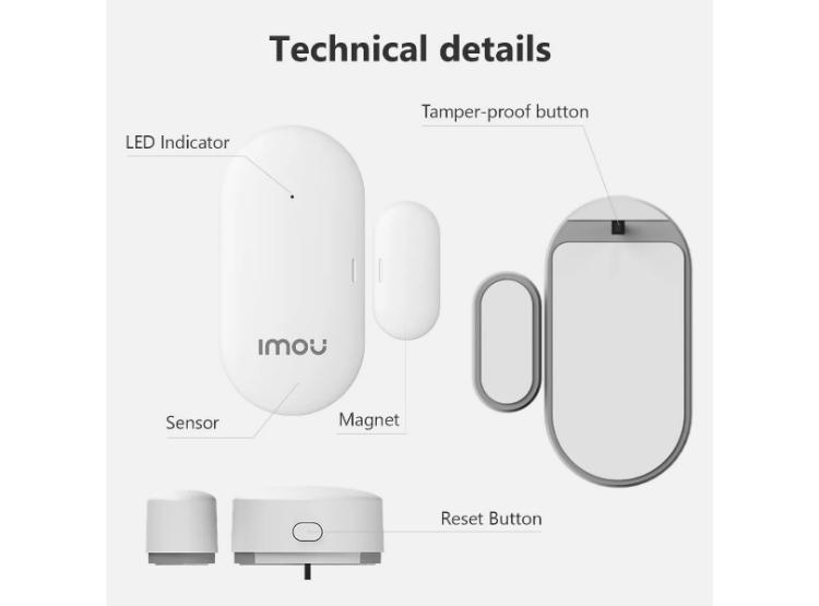 IMOU - SENSOR DE MOVIMIENTO ZD1 WIFI ZIGBEE