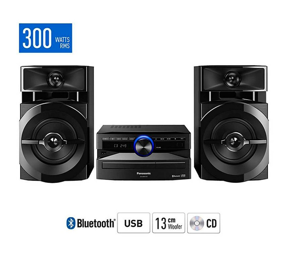 MINICOMPONENTE 300W PANASONIC AKX110 BLUETOOTH