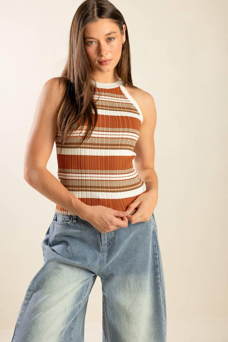 Anytime Now Sweater Knit Top