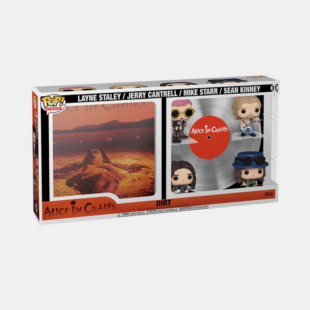 FUNKO POP! ALBUMS: ALICE IN CHAINS - DIRT - LAYNE STALEY / JERRY CANTRELL / MIKE STARR / SEAN KINNEY