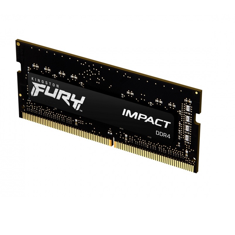 MEMORIA RAM KINGSTON FURY IMPACT 8GB DDR4 3200MHZ CL20 PC4-25600 NEGRO