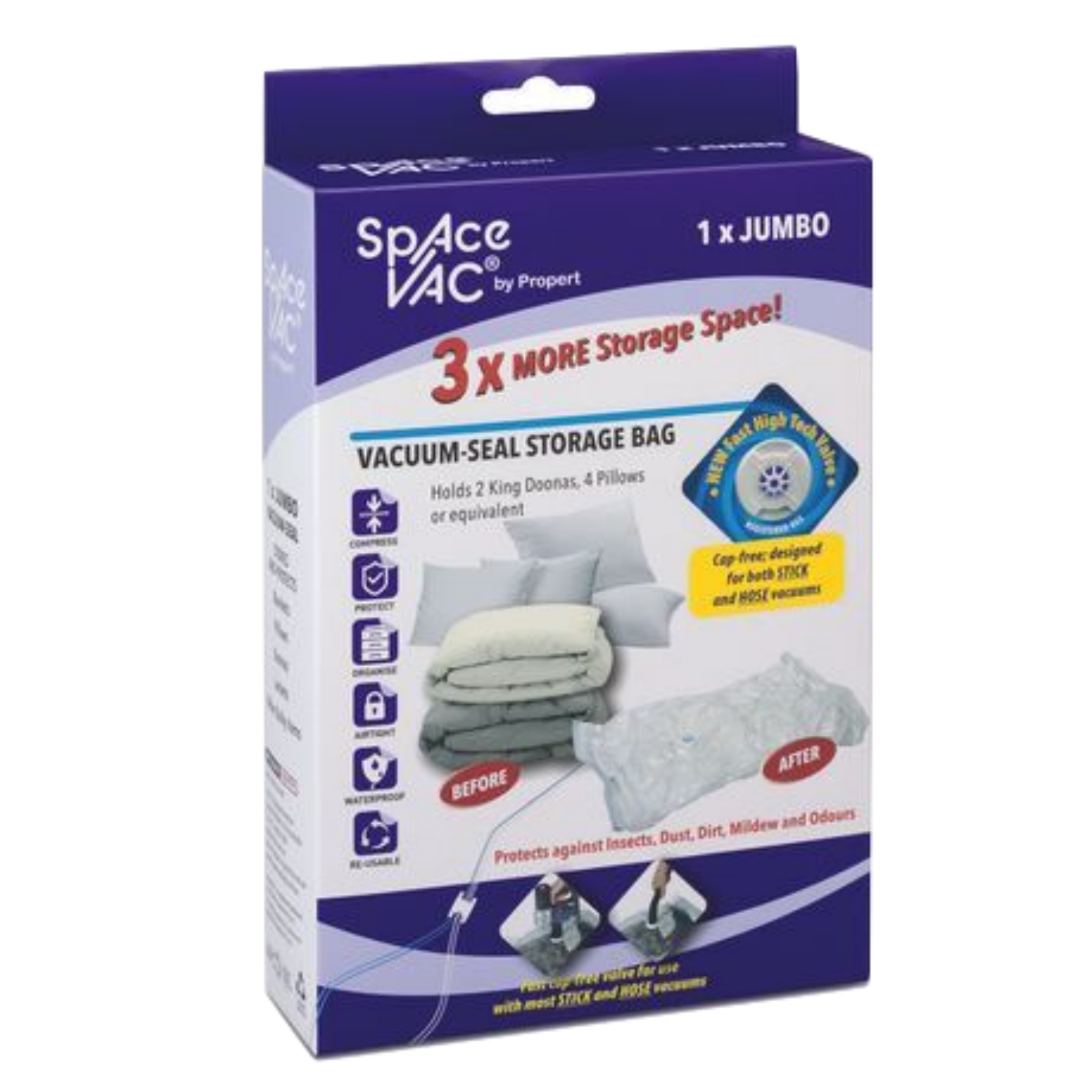 Space Vac Vacuum Storage Compression Bag (Jumbo)