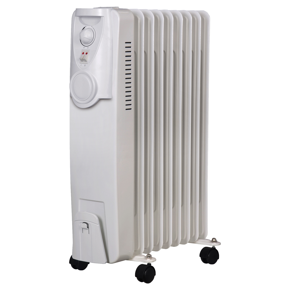 Heller HOCH9 2000W Electric Oil Heater (White)