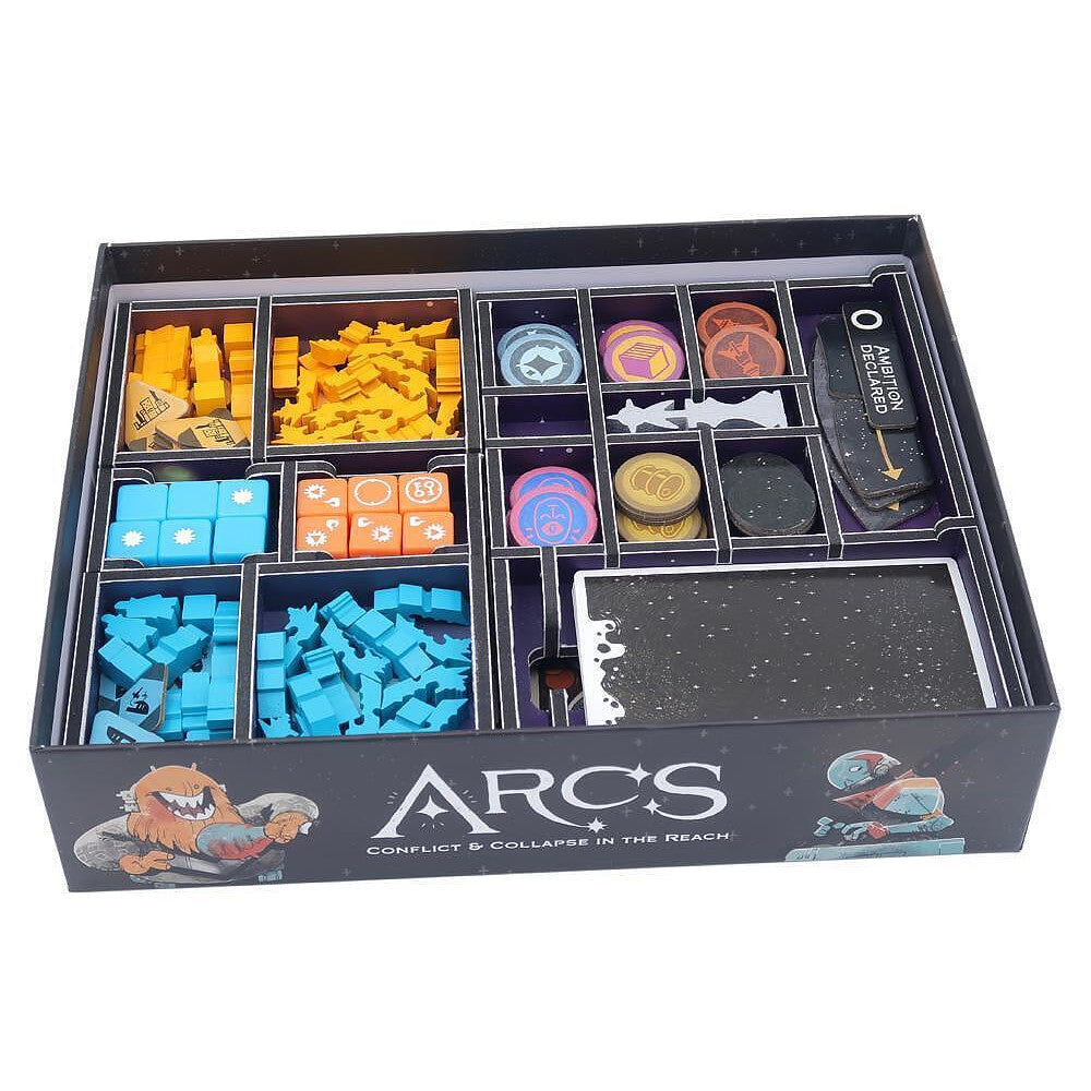 Folded Space Colour Game Inserts - Arcs