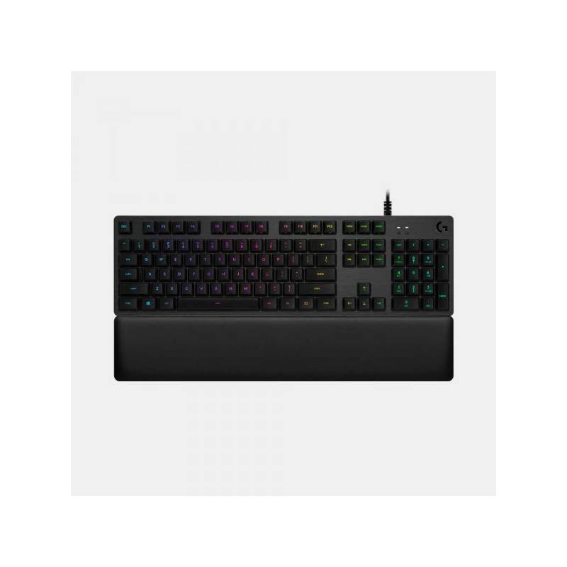 TECLADO LOGITECH G G513 CARBON  RGB MECHANICAL GX BROWN TACTILE