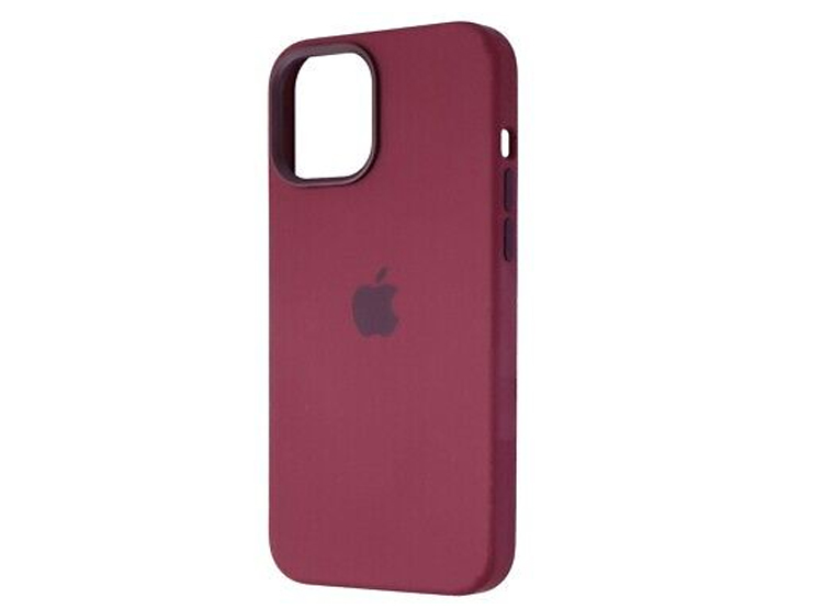 FUNDA SILICONE CASE IPHONE 14 - GUINDA