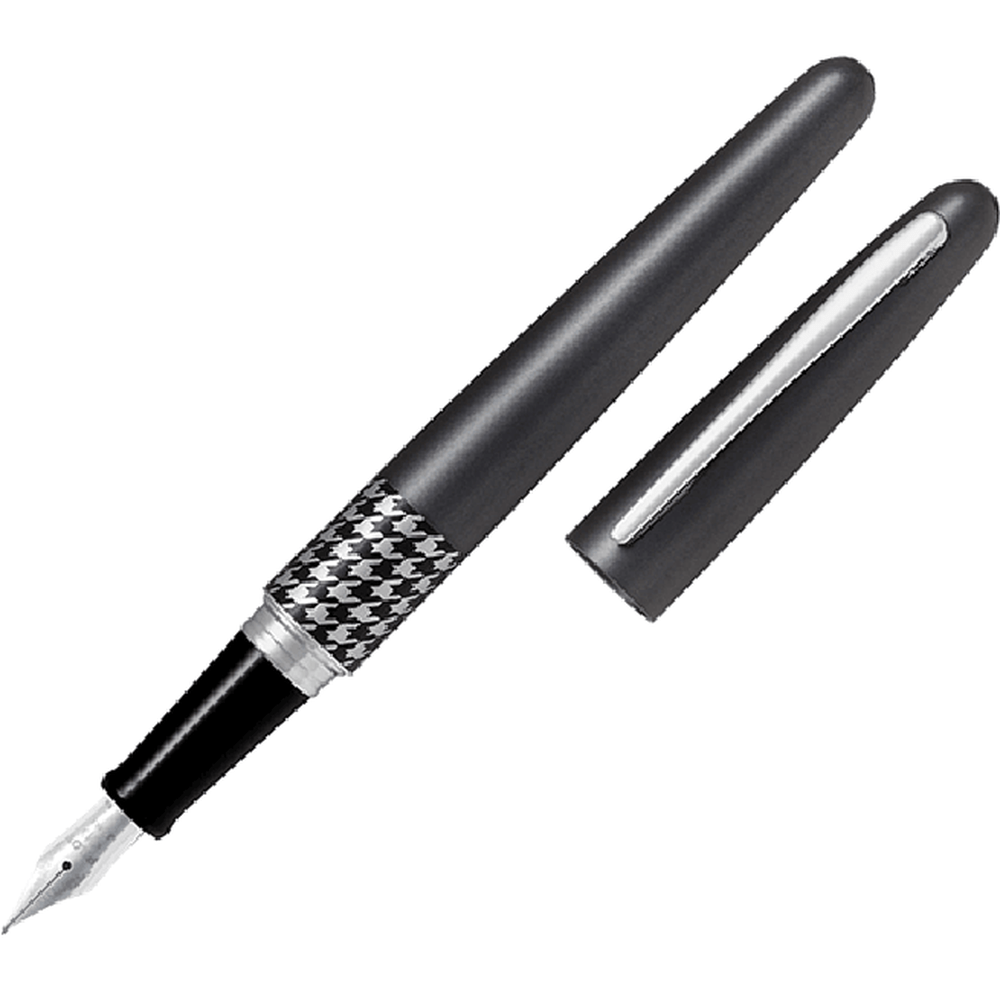 Pilot MR3 Metropolitan Fountain Pen Grey Houndstooth Medium Nib (Black)