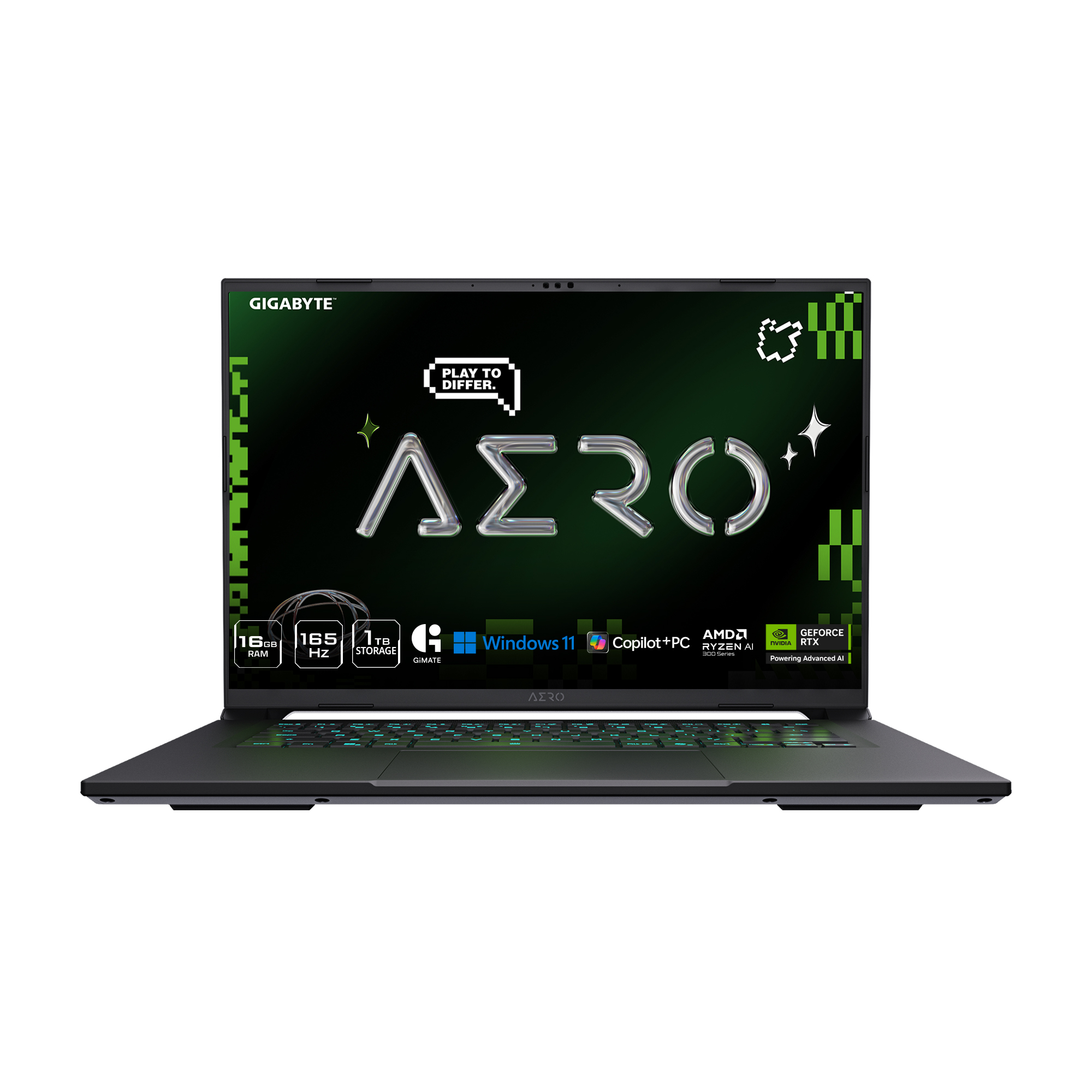 GIGABYTE AERO X16 | RTX 5060 | Ryzen Al 7 350 | Gaming Laptop