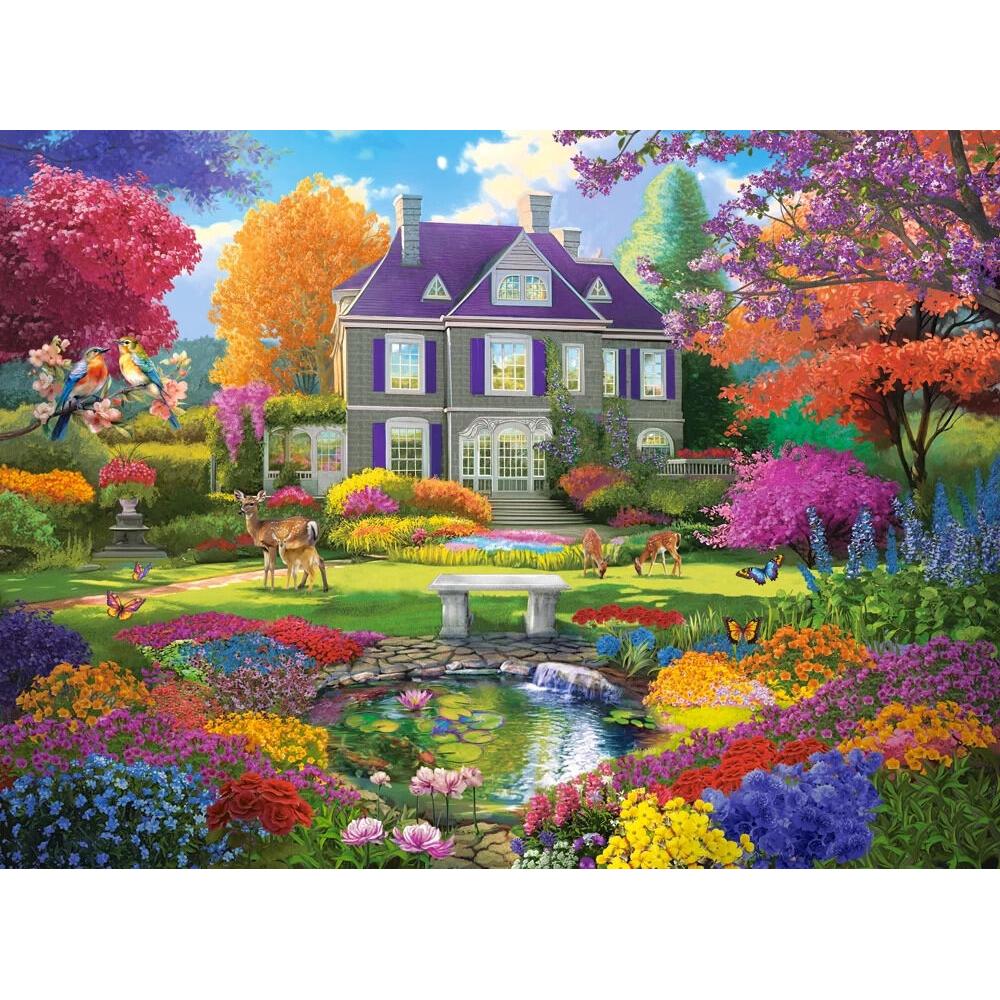 Castorland 3000-Pieces Garden of Dreams Puzzle