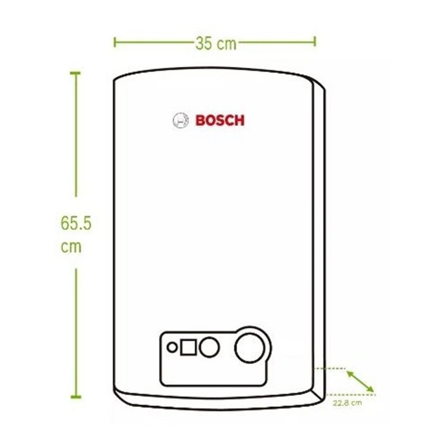 TERMA A GAS BOSCH GN 14 LT COMPACTO DIGITAL 2 + KIT