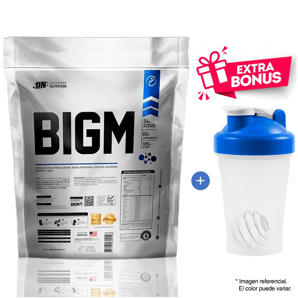 BIGM CONSTRUCTOR MUSCULAR 5KG COOKIES + SHAKER