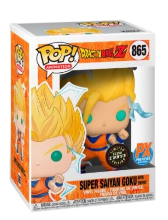 FUNKO POP DRAGON BALL Z - SUPER SAIYAN GOKU CHASE GLOW