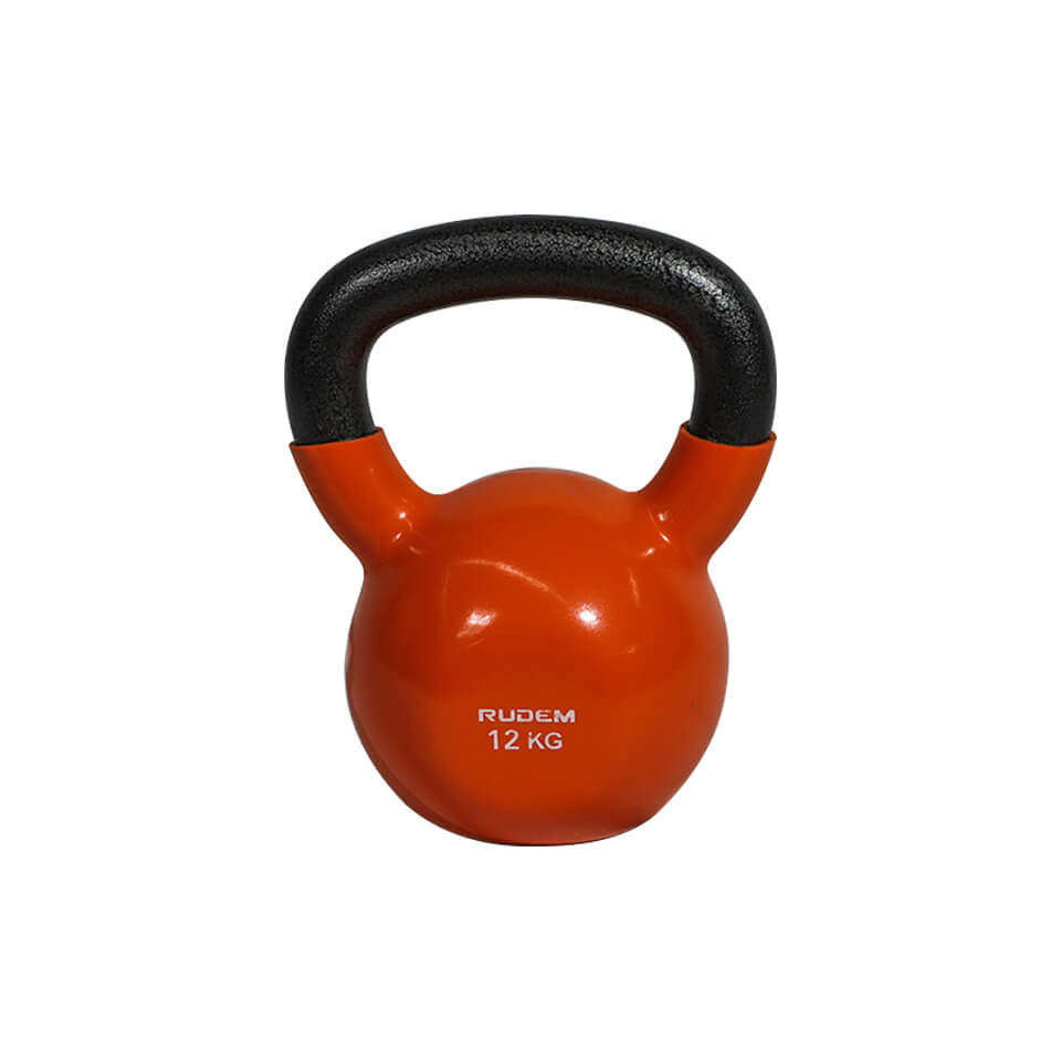 RUDEM KETTLEBELL PESAS RUSAS RECUBIERTAS DE JEBE 12KG