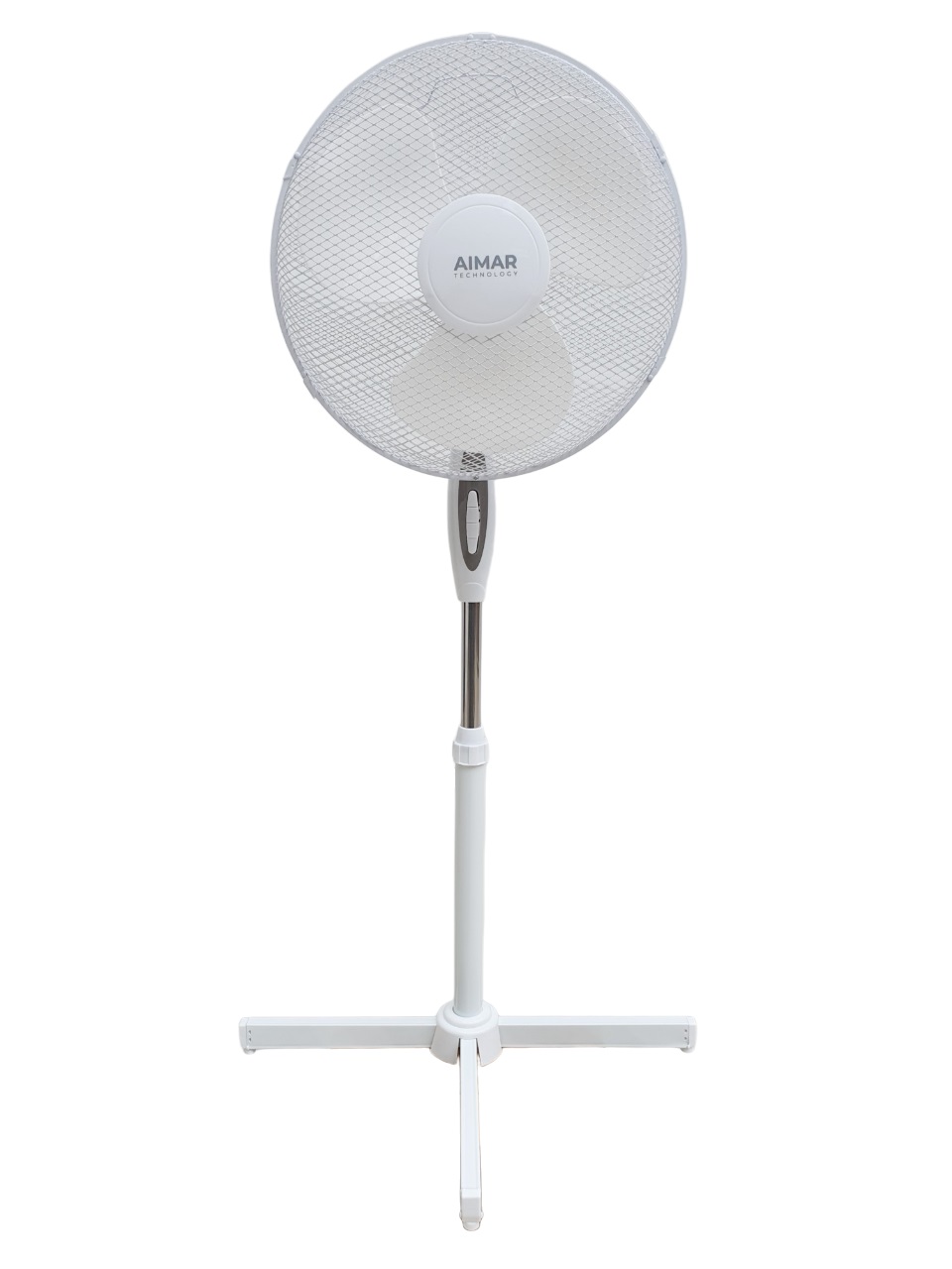 VENTILADOR DE PEDESTAL 16' 3 VELOCIDADES - BLANCO