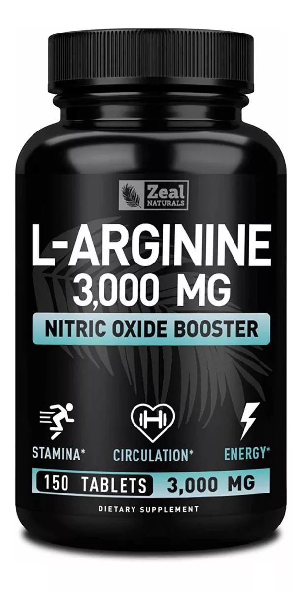 L ARGININE L ARGININA 3000MG SABOR MADE IN USA