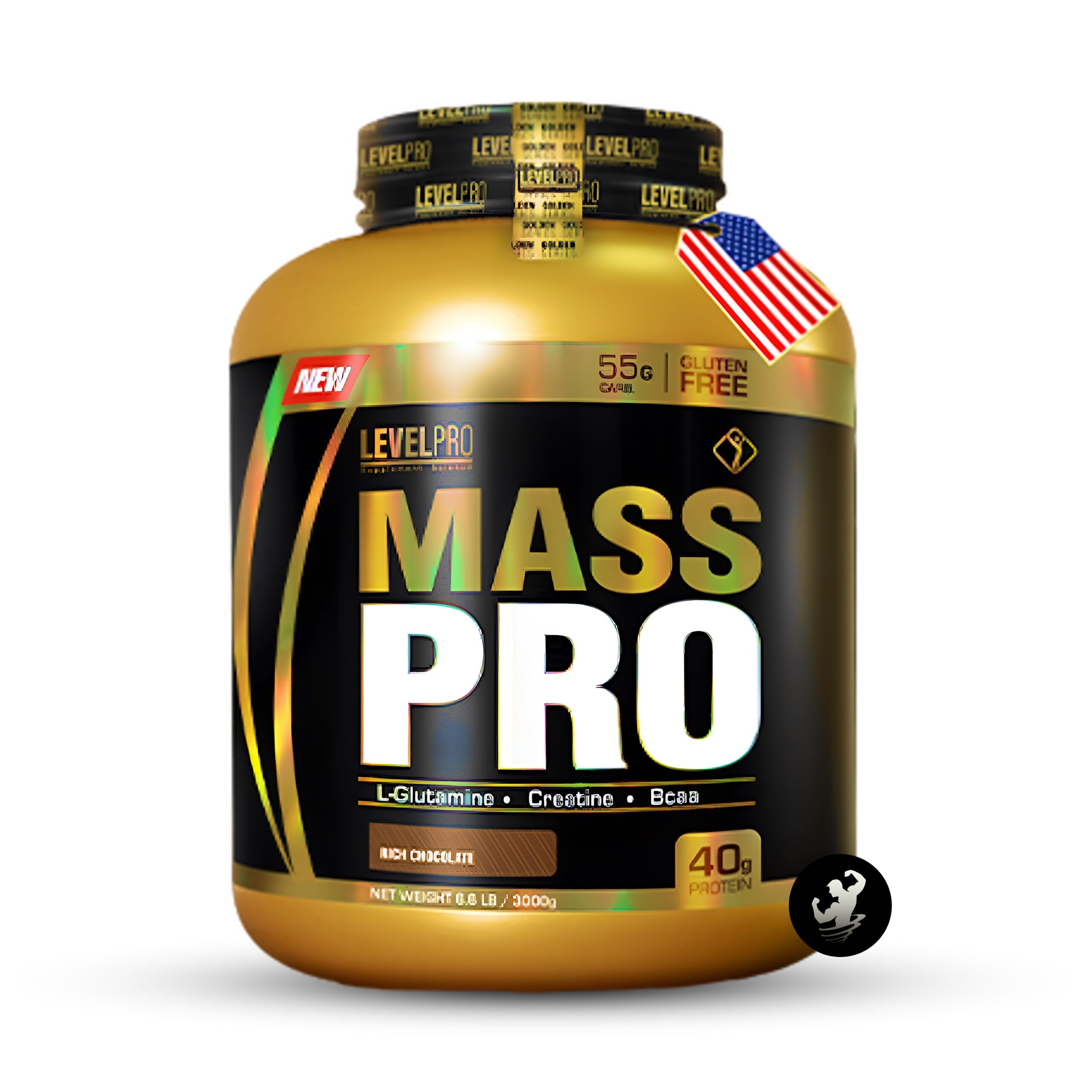 PACK | MASS PRO 6.6 LB (CHOCOLATE) + CREATINA NUTRABIO 300 GR