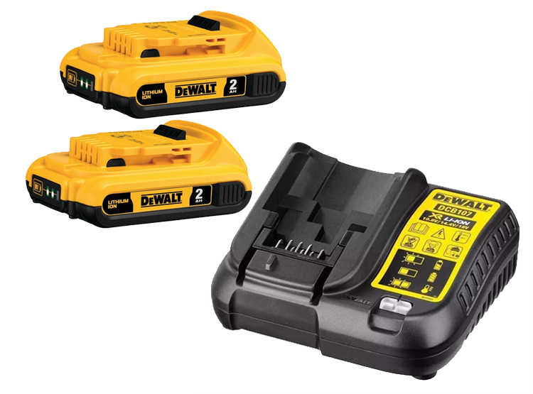 TALADRO ATORNILLADOR DEWALT DCD708D2-B2 1/2' 20V XR V.V.R. C.C. ATOMIC