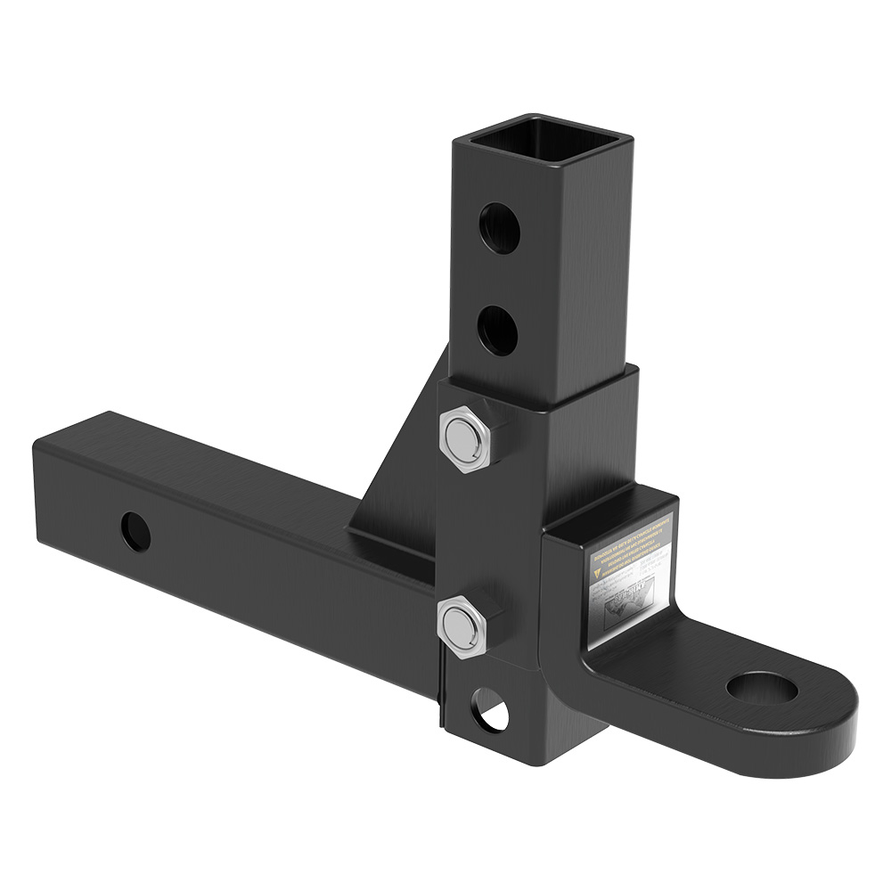 San Hima Adjustable Towbar Tow Bar Ball Mount 2" Hitch Towing Trailer